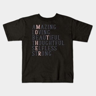 Mom Amazing Description Kids T-Shirt